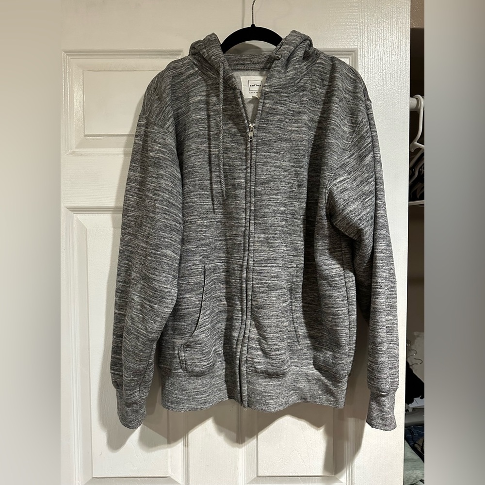 Reflex zip up fleece jacket EUC